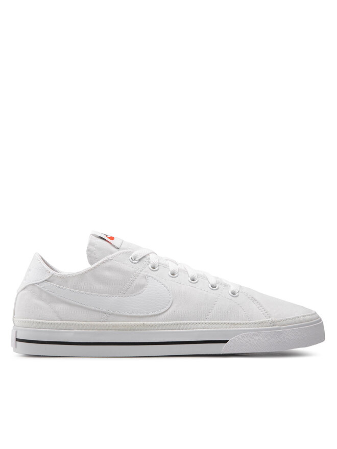 Nike Sneakers aus Stoff Nike Court Leacy Cnvs CW6539 100 Weiß