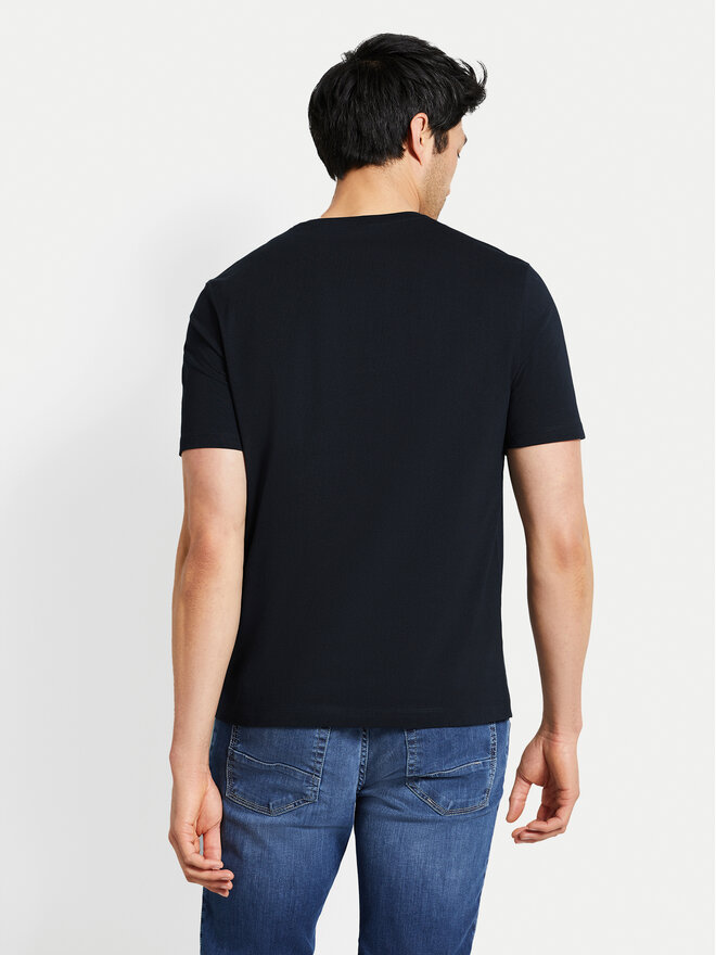 Bugatti Bugatti Camiseta 8350 55045A Azul marino Regular Fit