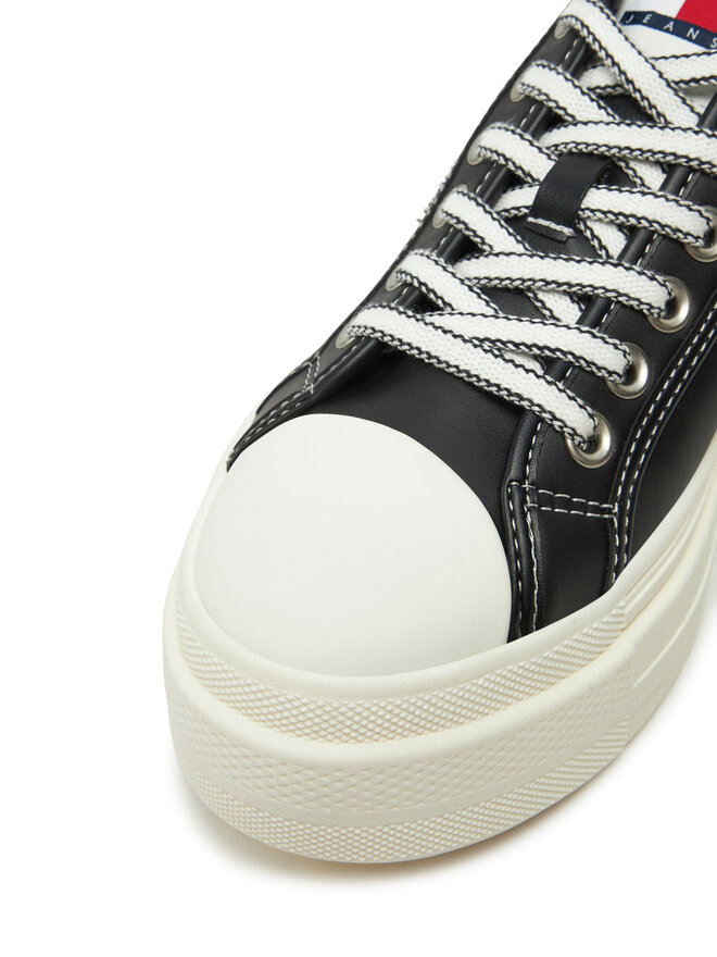 Tommy Jeans Sneakers Tommy Jeans Foxing EN0EN02714 Μαύρο
