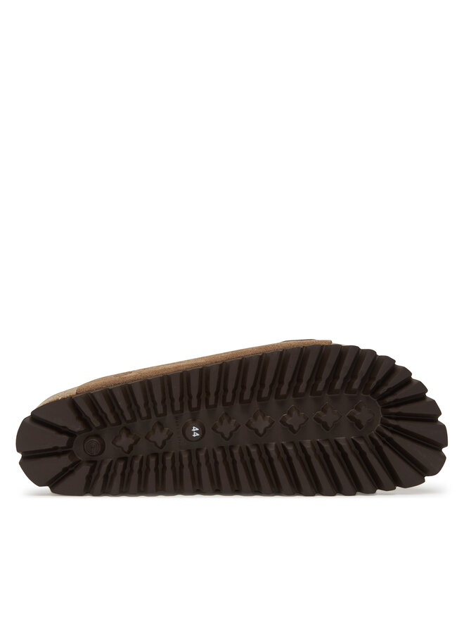 Genuins Παντόφλες Genuins Hawaii Velour G106238 Καφέ