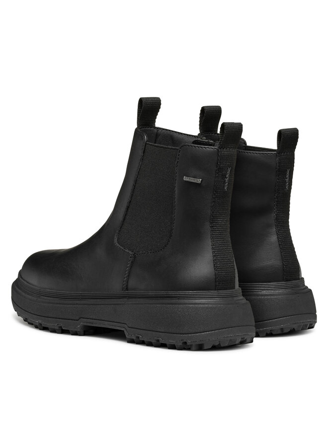 Geox Bokacsizma Geox D Lamidie + Grip Abx D46XMD 00085 C9999 Fekete