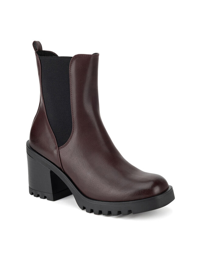 Jenny Fairy Klassische Stiefeletten Jenny Fairy WYL3917-1 Dunkelrot