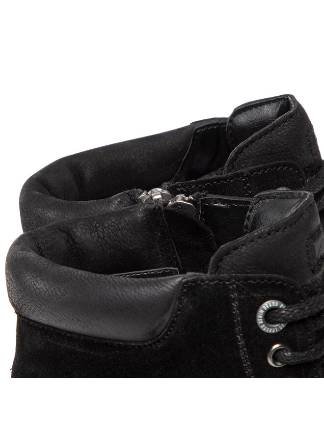 Pepe Jeans Kozaki Pepe Jeans Ned Boot Antic Warm PMS50222 Czarny