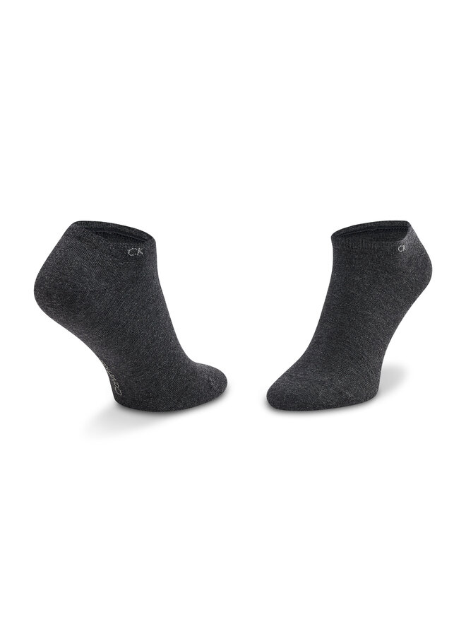 Calvin Klein Комплект 2 чифта къси чорапи мъжки Calvin Klein 701218714 Сив