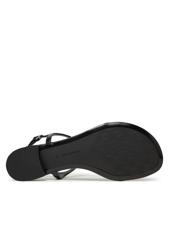 KARL LAGERFELD Sandali KARL LAGERFELD KL82515 Črna