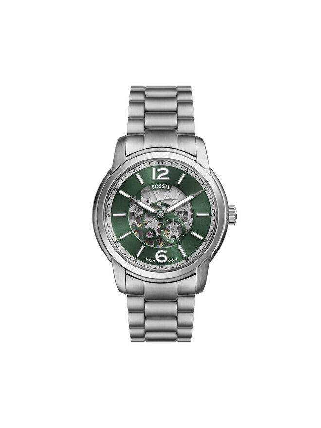 Uhr Fossil Heritage Skeleton ME3262 Silberfarben | eschuhe.de
