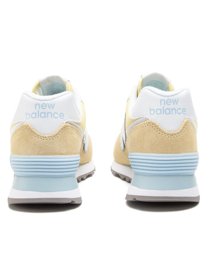 Sneakers New Balance WL574ESG Jaune chaussures