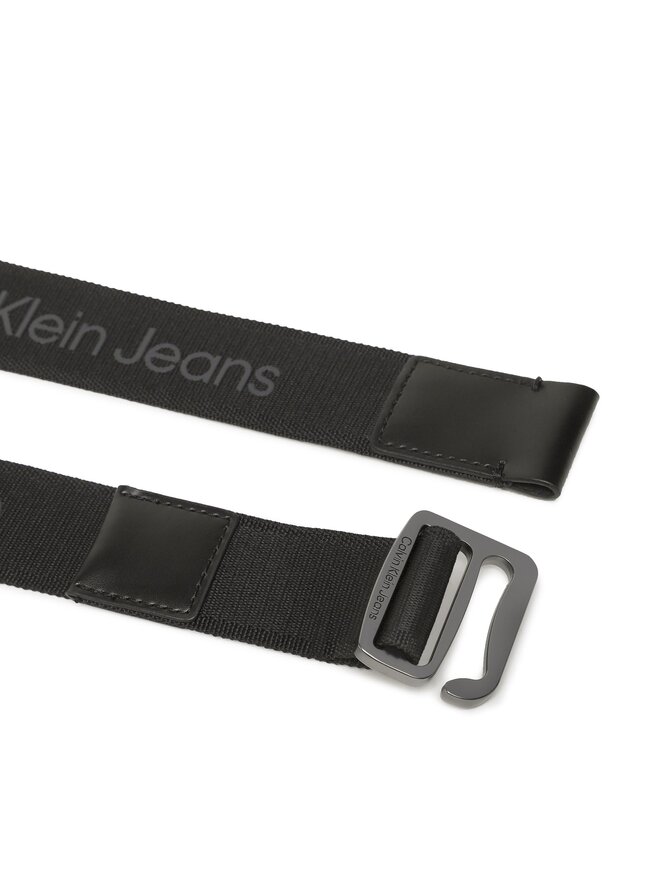 Calvin Klein Jeans Herrengürtel Calvin Klein Jeans Slider Logo Webbing 35Mm K50K510153 Schwarz