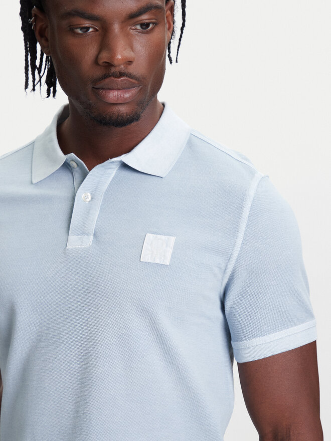 United Colors Of Benetton United Colors Of Benetton Поло 3089U302D Голубий Regular Fit