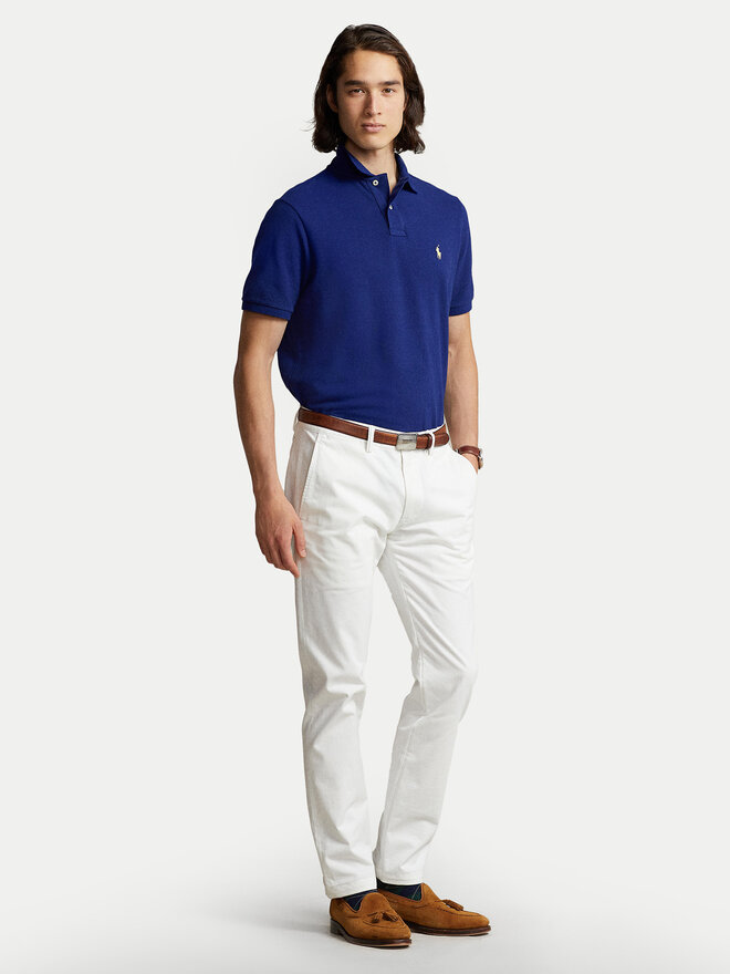 Polo Ralph Lauren Polo Ralph Lauren Поло Core Replen 710795080 Cиній Slim Fit