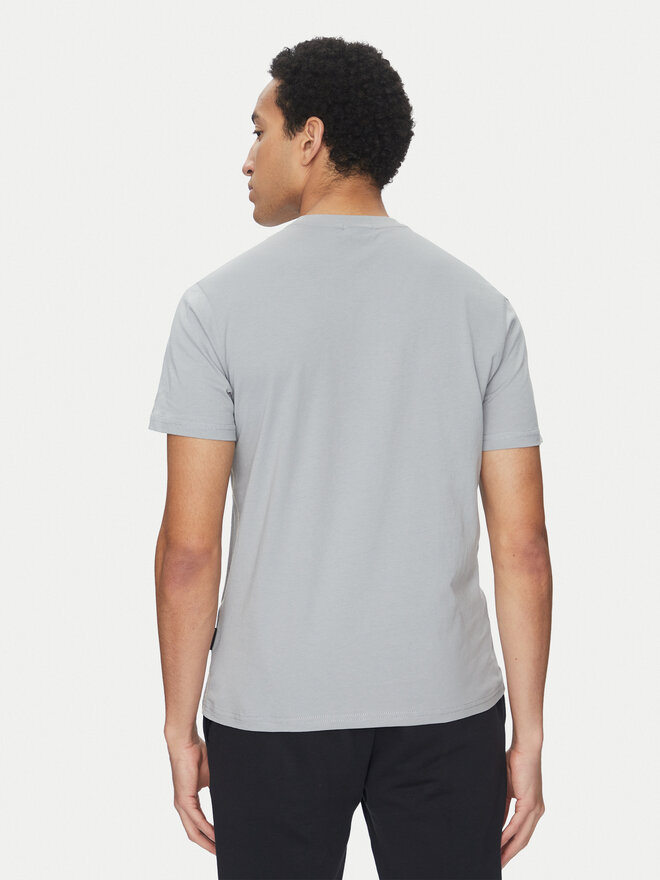Napapijri Napapijri Majica S-Aylmer NP0A4HTO Siva Regular Fit