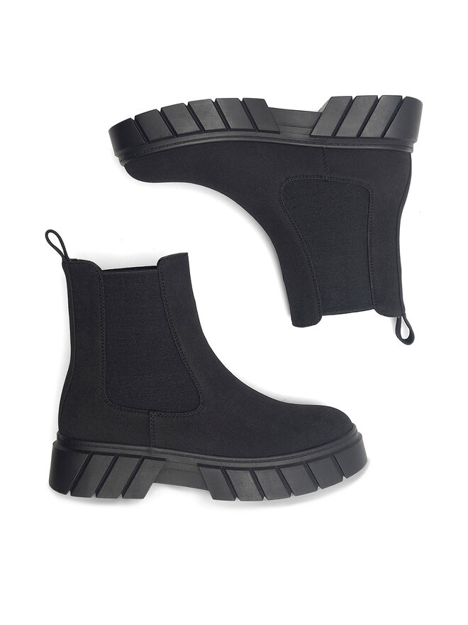 Jenny Fairy Klassische Stiefeletten Jenny Fairy MAVIS WS6153-01 Schwarz