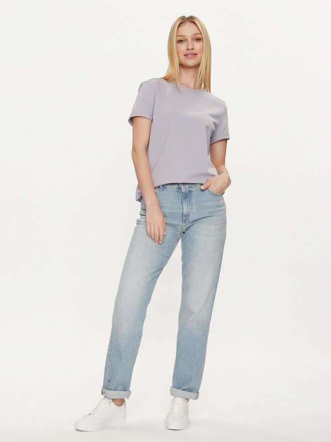 Mustang Mustang Marškinėliai Alina 1012837 Violetinė Regular Fit