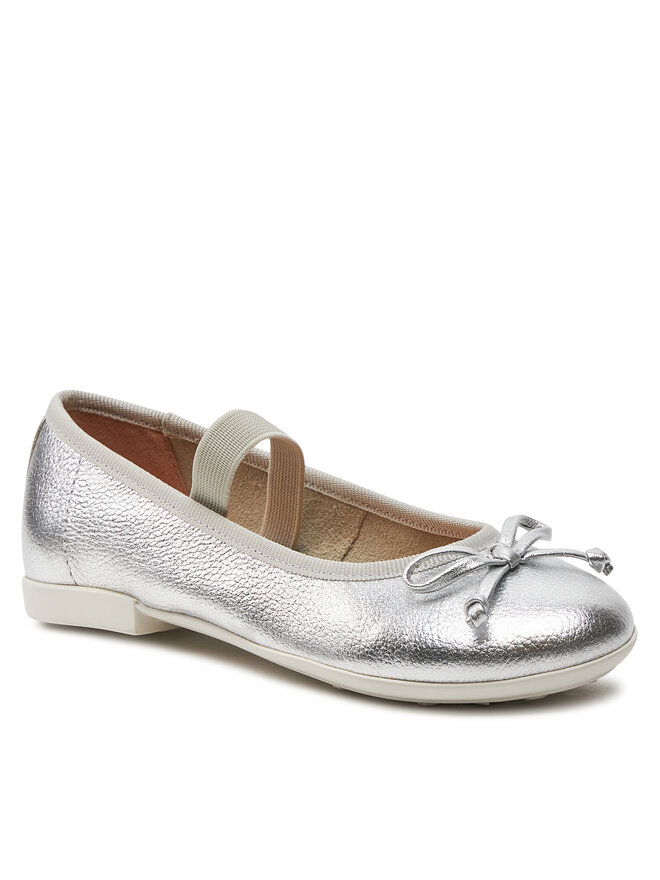 Geox Balerina Geox Jr Plie' J4555D 00044 C1007 S Ezüst