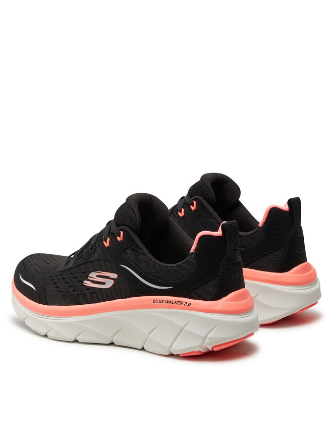 Skechers Сникърси Skechers D'Lux Walker 2.0-Daisy Doll 150093/BKCL Черен