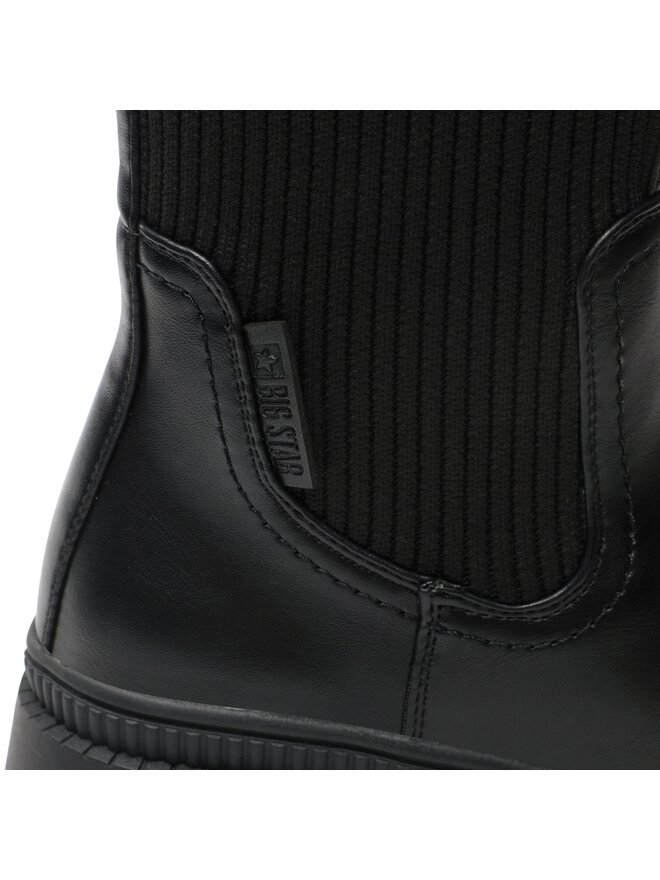 Big Star Shoes Bokacsizma Big Star Shoes MM274063 Fekete