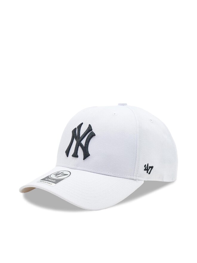 47 Brand Kšiltovka 47 Brand MLB New York Yankees '47 MVP SNAPBACK B-MVPSP17WBP-WHM Bílá