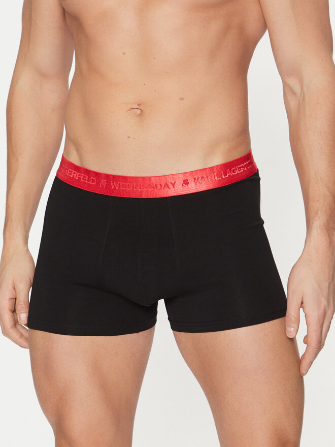 KARL LAGERFELD KARL LAGERFELD 7er-Set Boxershorts A1M47118 Schwarz