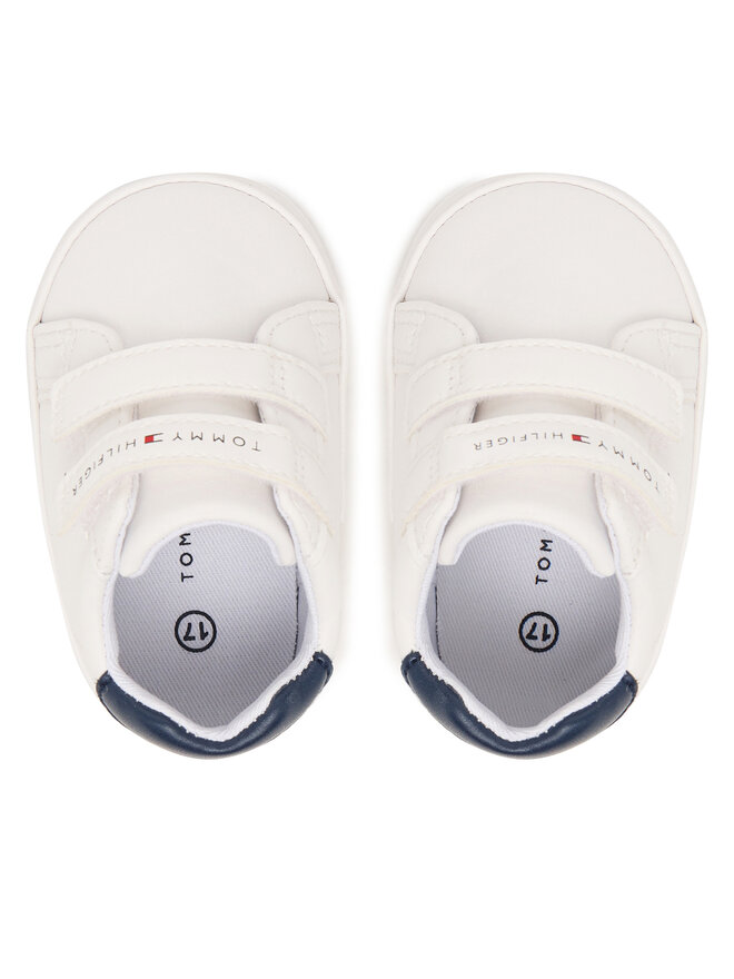 Tommy Hilfiger Sneakers Tommy Hilfiger Low Cut Velcro T0B9-34328-1582 Weiß