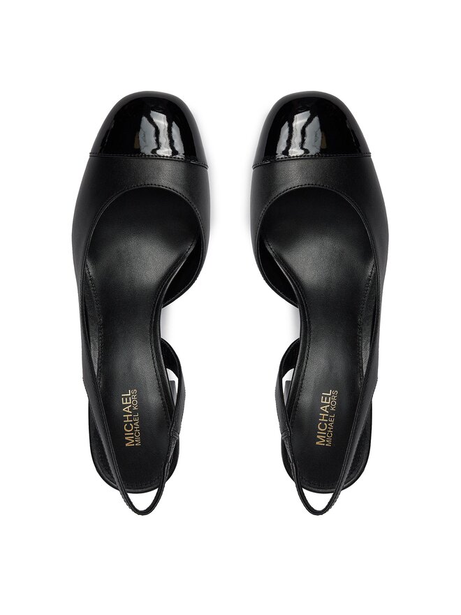 MICHAEL Michael Kors Sandały MICHAEL Michael Kors Perla Flex Sling Pump 40R4PLMP1L Czarny