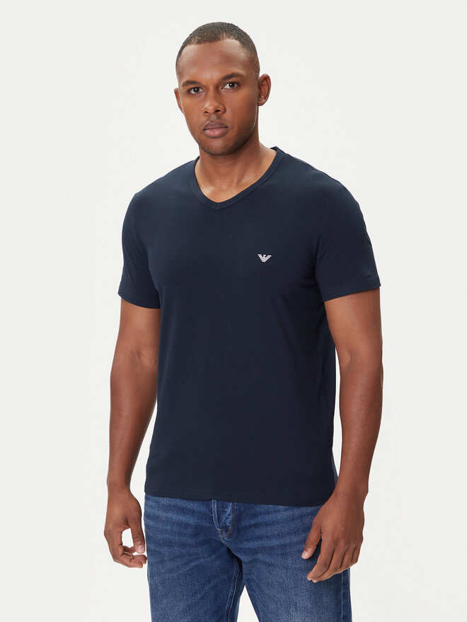Emporio Armani Underwear Emporio Armani Underwear 2er-Set T-Shirts EM000392 AF14132 MB143 Dunkelblau Regular Fit
