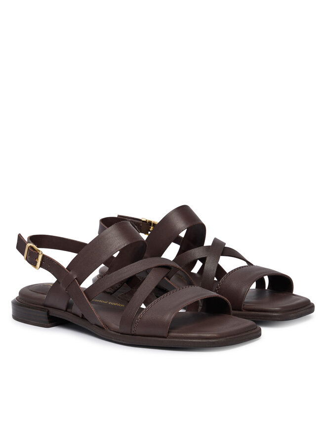 Clarks Босоніжки Clarks Ariany Strap 26185801 Коричневий