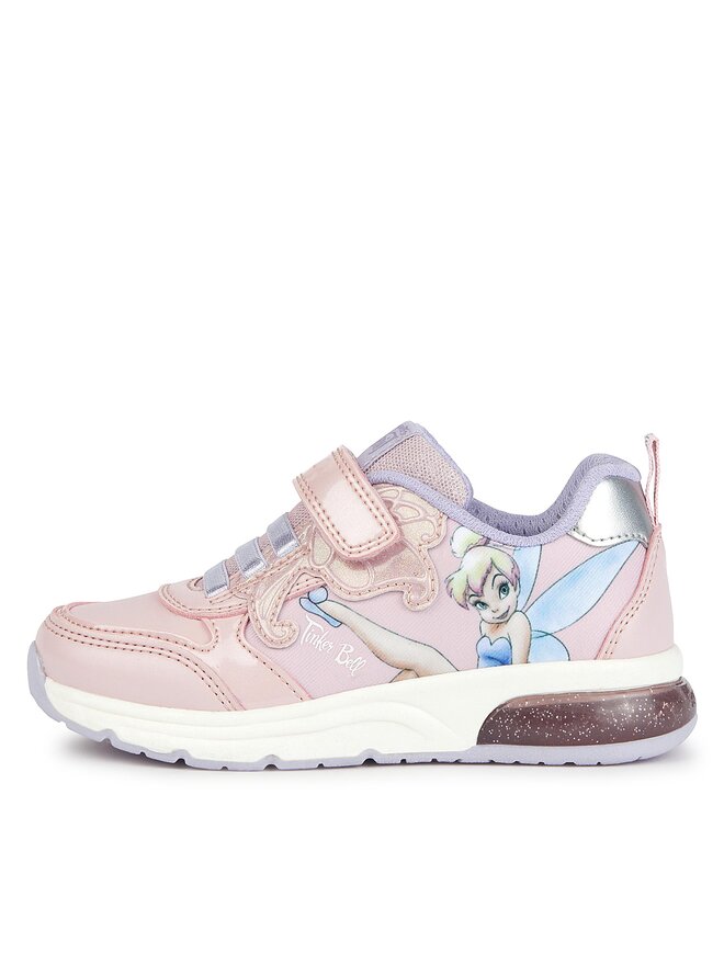 Geox Spaceclub Girl A – Baskets Fille Lumineuses, Respirantes Et Confortables