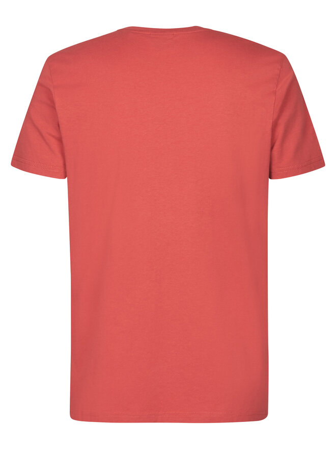 Petrol Industries Petrol Industries Camiseta M-ROS-TSR002 Rojo Regular Fit