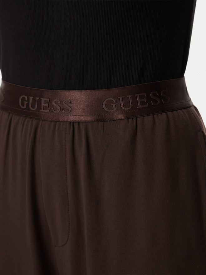 Guess Guess Спортивні штани O6BB06 K5060 Коричневий Regular Fit