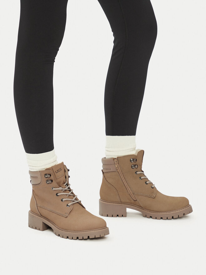 Lasocki Stiefeletten Lasocki WI16-D-466-04 Beige