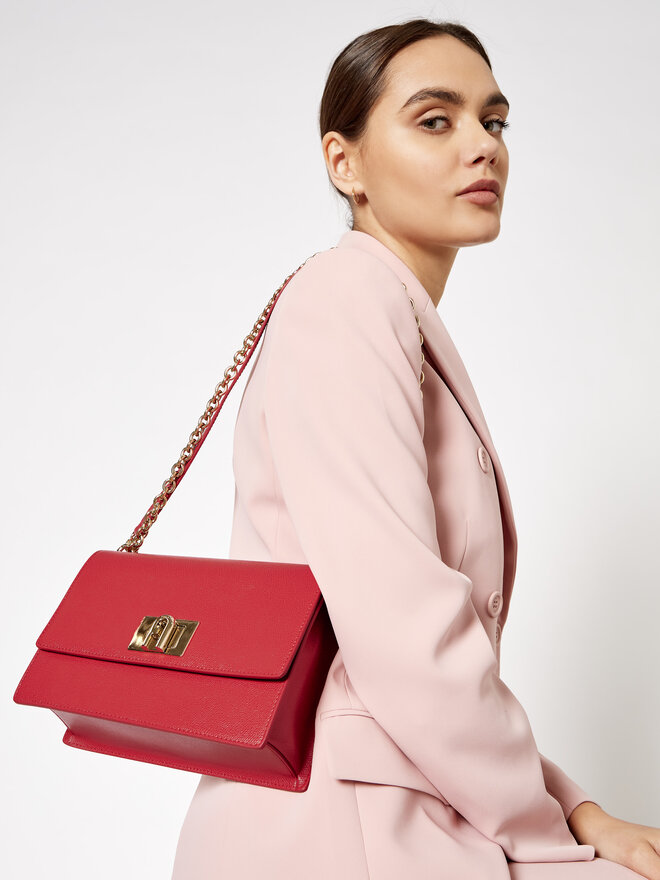 Furla Τσάντα Furla 1927 BAFIACO-ARE000-RUB00-1-007-20-IT-B Κόκκινο
