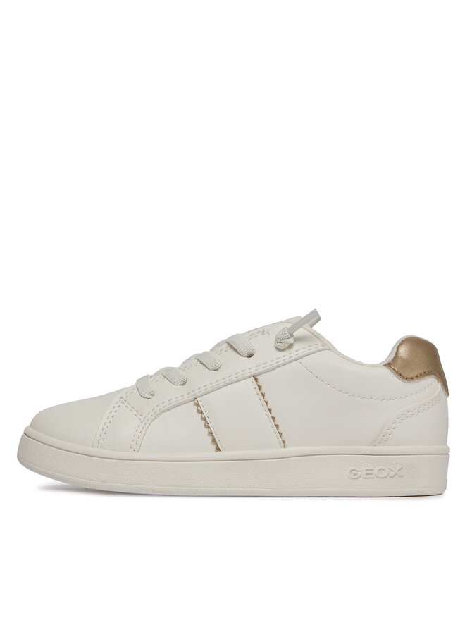 Geox Sneakersy Geox J Eclyper Girl J36LRC 000BC C0588 S Bílá