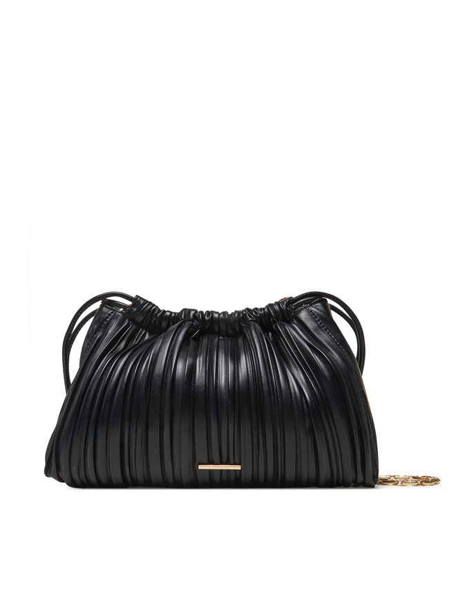 Calvin Klein Soma Calvin Klein Drawstring Plisse Crossbody LV04F3076G Melns