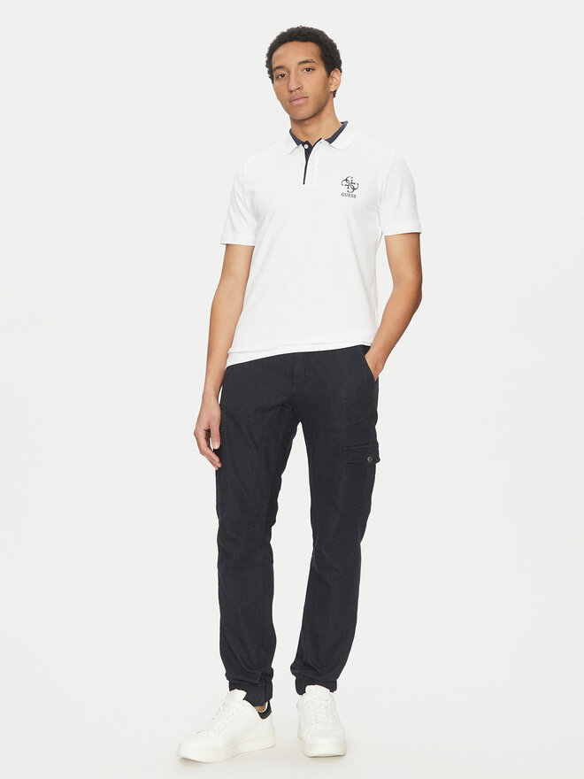 Guess Guess Poloshirt M5GP60 K7O64 Weiß Slim Fit