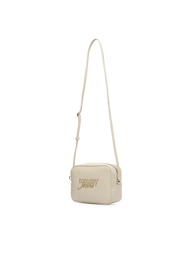 Tommy Jeans Handtasche Tommy Jeans Tjw Must Camera Bag AW0AW18451 Creme