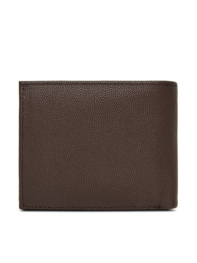 Tommy Hilfiger Μεγάλο Πορτοφόλι Ανδρικό Tommy Hilfiger Th Flag Cc Flap And Coin AM0AM13520 Καφέ