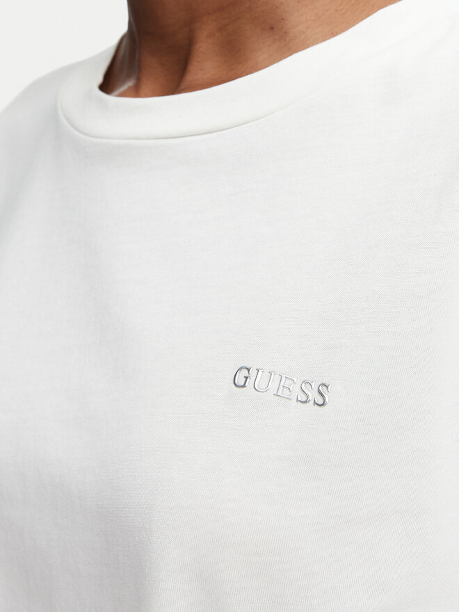 Guess Guess T-Shirt V6GI17 K2984 Creme Regular Fit