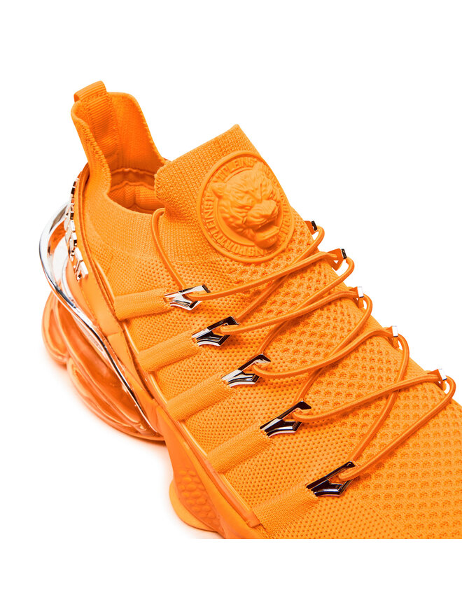 Plein Sport Sneakersy Plein Sport SADS USC0518 STE003N Pomarańczowy