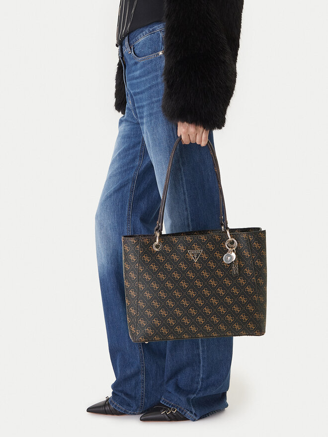 Guess Handtasche Guess Noelle II HWQG96 72250 Schwarz