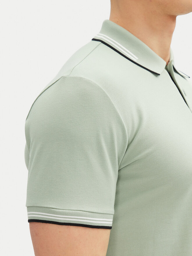 BOSS BOSS Поло Paul 50506193 Зелений Slim Fit