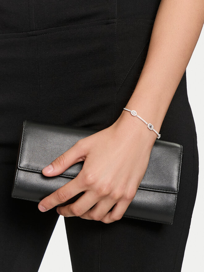 Michael Kors Bransoletka Michael Kors MKC1715CZ040 Srebrny