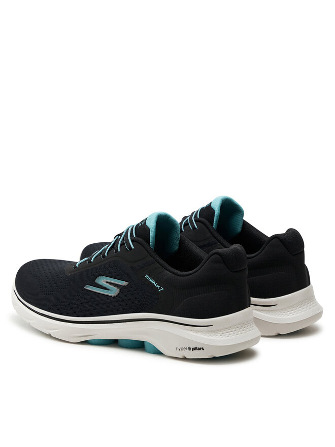 Skechers Αθλητικά Skechers Go Walk 7-Cosmic Waves 125215/BKTQ Μαύρο