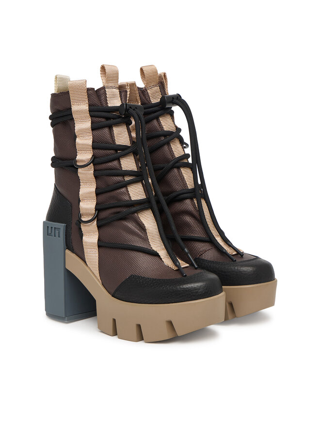 United Nude Schnürschuhe United Nude Grip Desert Mid 11035161165 Dunkelbraun