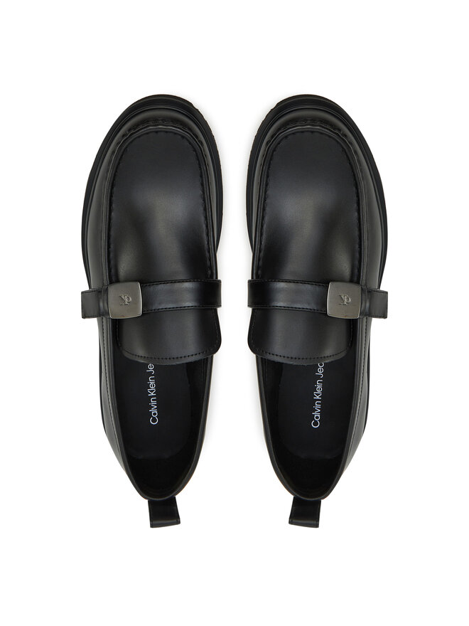 Calvin Klein Jeans Mokassins Calvin Klein Jeans Eva Apron Loafer Hdw YM0YM01252 Schwarz