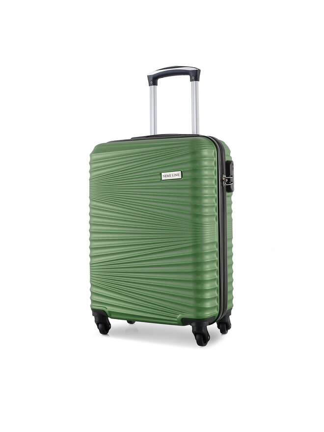 Semi Line Βαλίτσα Καμπίνας Semi Line T5746-1 Πράσινο