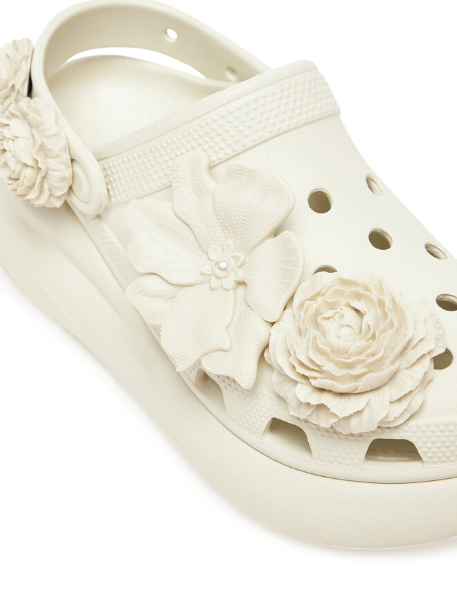 Crocs Iešļūcenes Crocs Crush Bouquet Clog 211448 Bēšs