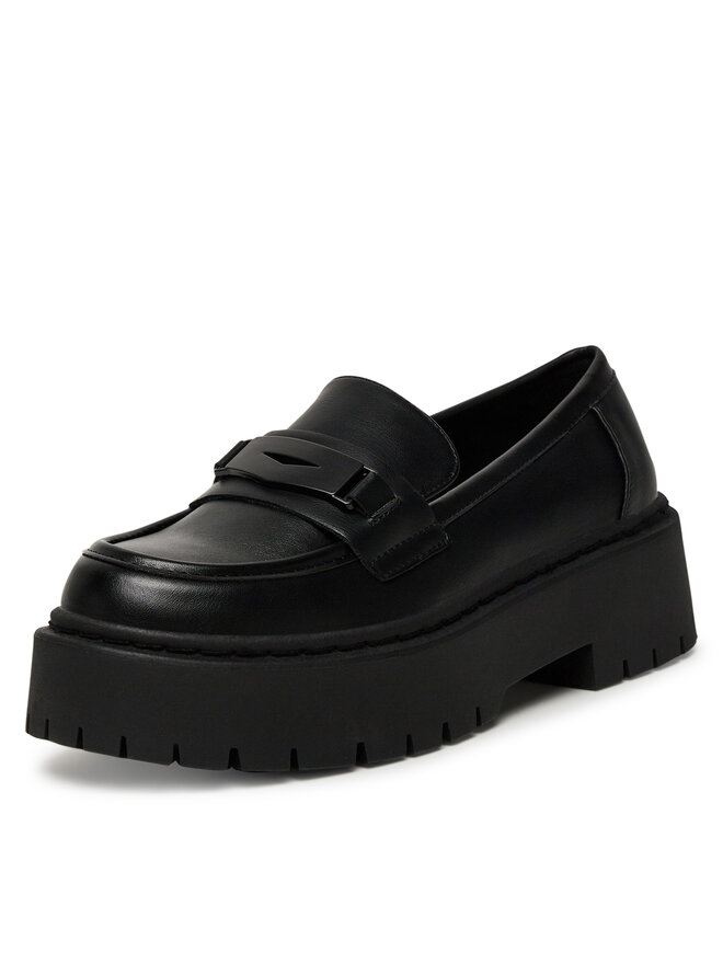 DeeZee Loafersy DeeZee 13123D-3 Czarny
