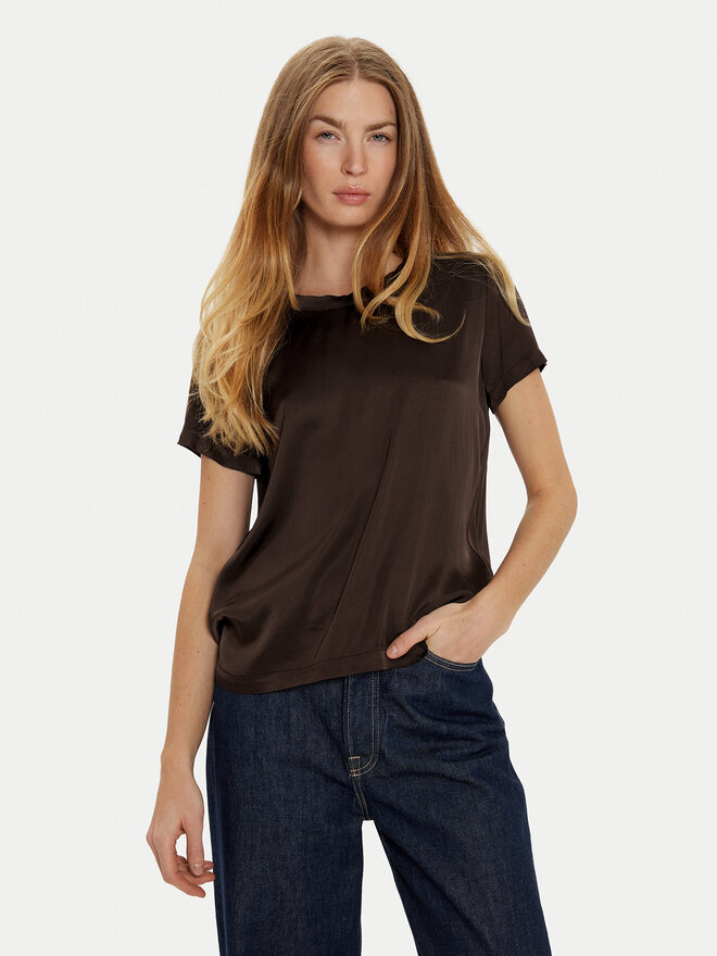 ViCOLO ViCOLO Camiseta TS0201 Marrón Regular Fit