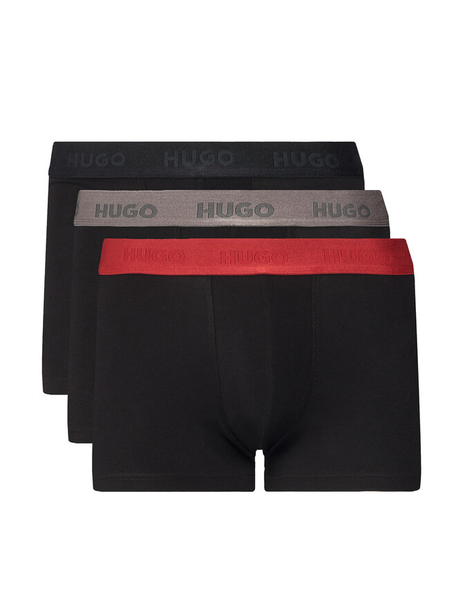 HUGO HUGO Pack de 3 bóxers 50532611 Negro