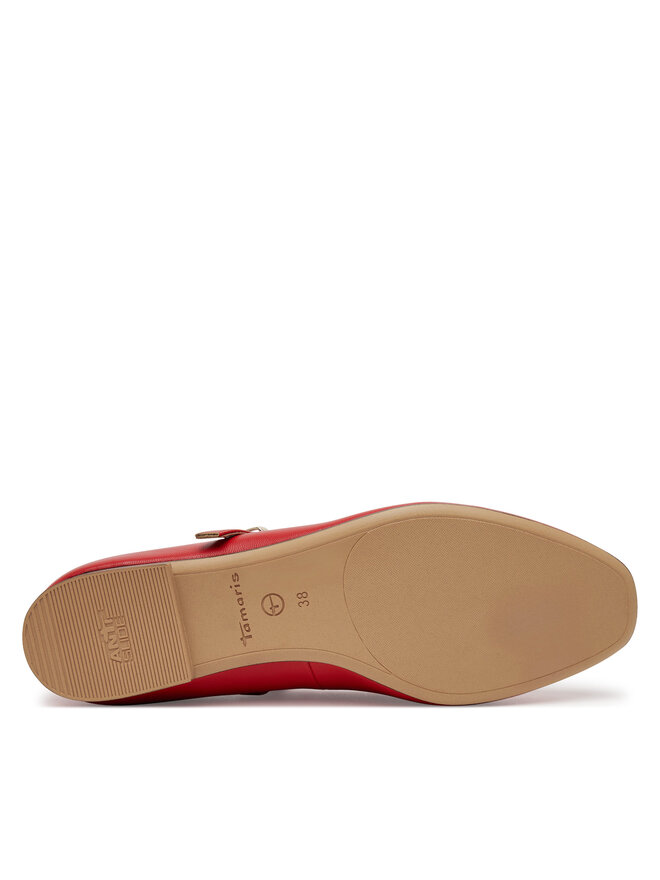 Tamaris Baleriny Tamaris 1-22114-44 Czerwony